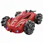 Радиоуправляемая трюковая машина JD 155-15 A-03, парогенератор, подсветка, музыка, аккумулятор 3.7V, пульт 2.4GHz, красная - миниатюра 1