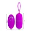 Віброяйце Pretty Love Arvin Vibrating Egg 7.9 см фіолетовий - мініатюра 6