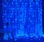 Гірлянда штора Водоспад 480 led 3.0х3.0м Синя - мініатюра 4