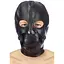 Капюшон с кляпом для БДСМ Fetish Tentation BDSM hood in leatherette with removable gag - миниатюра 1