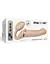 Страпон с вибрацией Strap-On-Me Vibrating Flesh L 19 см телесный - миниатюра 8