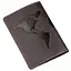 Обкладинка на паспорт Shvigel 13954 шкіряна матова коричневий - мініатюра 2