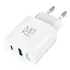 Зарядний пристрій мережевий MAKE 20W Type-C PD3.0 + USB QC4.0 White - мініатюра 8