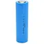 Акумулятор 21700 4500mAh, 3.7V, Blue, FlatTop Vipow (ICR21700-4500mAhFT / 31079) - мініатюра 1