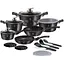 Набор сковород и кастрюль Berlinger Haus Carbon Pro Edition BH-6887 - миниатюра 1