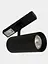 Магнитный ультратонкий трековый светильник поворотный KW-302/12W NW DC48V BK Brille 48-204 - миниатюра 1
