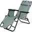 Шезлонг лежак Outtec розкладний графіт - мініатюра 1
