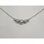 Срібне кольє Qvaliz Кульки. 908-01143 - мініатюра 2