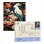Набір для розпису по номерах "Папуга у квітнику" 40*50 см, IDEA2-GX47487, ТМ "99IDEAS" - мініатюра 1