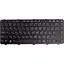 Клавиатура для ноутбука HP ProBook 640 G1 черный, черный фрейм - миниатюра 1