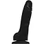 Реалістичний фалоімітатор Strap-On-Me Soft Realistic Dildo Black - Size L - мініатюра 1