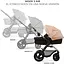 Коляска універсальна 3 в 1 Kinderkraft Moov 2 Air Sand Beige (KSMOOV02BEG0000) - мініатюра 16