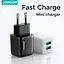 Адаптер сетевой JOYROOM Mini dual port smart fast charge L-2A121 2USB зарядное черное - миниатюра 5