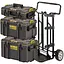 Комплект ящиків DeWalt Toughsystem 2.0: 3 ящика на візку (DWST83401-1) - мініатюра 1