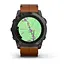 Смарт-часы Garmin Epix Pro 2 Sapphire 51 mm Carbon G. DLC Tit. with Chestnut L. Band (010-02804-30) - миниатюра 4