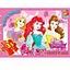 Детский пазл "Принцессы Дисней" G-Toys PD90 плакат 35 элементов - миниатюра 1