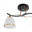 Люстра стельова Brille в коридор E27 60W BK (LK-710S/2) - мініатюра 3