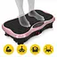 Виброплатформа для тренировок 4FIZJO Ultra+ с пультом и эспандерами Black/Pink (P-5905973402880) - миниатюра 9