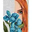 Картина за номерами "Барвиста поезія: Блакитна орхідея" ©art_selena_ua Ідейка KHO8583, 40x50 см - мініатюра 1