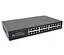 POE коммутатор Merlion BTD6024FE 24 POE 10/100 + 2 RJ45 10/100/1000 + блок питания 52V 5.8A - миниатюра 1