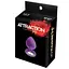 Анальна пробка з кристалом Mai Attraction Toys №48 Purple - мініатюра 3