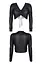 Топ з довгими рукавами Demoniq ADRIANA001 S (чорний) - мініатюра 12