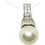 Срібна підвіска Qvaliz з перлами і фіанітами. 90300333-10/3 - мініатюра 1