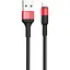 Кабель Hoco X26 Xpress Lightning 1m black red - мініатюра 1