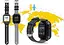 Дитячий смарт-годинник Garmix PointPRO-200 4G/GPS/WiFi Black - мініатюра 3