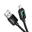 Дата кабель Hoco U146 Mundo USB to Lightning 12W (1.2m) Black - мініатюра 2