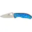 Ніж Spyderco Tenacious D2 Titanium Blue - мініатюра 1