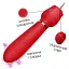 Вибратор 2 в 1 I’MCUM RoseTouch для сосков и вагинальный Красный (IM-ZDB296) - миниатюра 6