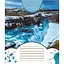 Зошит учнівський "Красиві водоcпади" 018-530100K-5 в клітинку, 18 аркушів - мініатюра 1