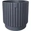 Горщик для квітів Form-Plastic Міка Циліндр Петіт Eco-14 1.63 л антрацит (5290-014) - мініатюра 1