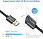 Подовжувальний кабель SUCESO USB 3.0 2M USB 3.0 Тип A Чоловічий та Жіночий 5 Гбіт/с Синхронізація даних USB Подовжувач Шнур - мініатюра 5