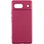 Чохол Lakshmi Silicone Cover Full Camera (AAA) для Google Pixel 7a Бордовий / Plum - мініатюра 1