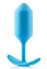 Анальна пробка B-Vibe Snug Plug 3, 12.7 см (блакитний) - мініатюра 2