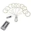 Гирлянда штора капля росы Sun Lamp 3х3 м 300 LED с пультом и USB питанием белый свет - миниатюра 2