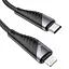 Дата кабель Hoco U95 Freeway 4in1 USB/Type-C to Type-C/Lightning 60W (1.2m) Black - мініатюра 5
