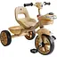 Детский трехколесный велосипед Best Trike BS-60530 со светом и музыкой бежевый - миниатюра 1