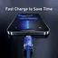 Кабель Baseus Crystal Shine Series Fast Charging Data Cable USB to iP 2.4 A 2 m Blue (CAJY000103) - мініатюра 3
