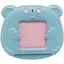 Карманный алфавит Bambi Монтессори Мишка 112 карт синяя 1715(Blue) - миниатюра 1