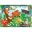 Детский пазл "Лесные жители" G-Toys GF04 плакат 35 элементов - миниатюра 1