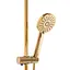 Душовя система Rea Bliss з термостатом gold REA-P8806, Золотий - мініатюра 4