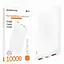 Повербанк Borofone BJ56, 10000mAh, 2 USB і Type-C, 22.5W+PD20W, з пластику, білий - мініатюра 2
