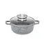 Набор кастрюль 3020/22/24-SN из 3 предметов с мраморным покрытием (2.3 л, 3.2 л и 4.5 л), Zauberg Серый 87702 - миниатюра 3
