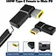 Перехідник STLab PD 100W USB-C F to DC Male Jack square mouth Lenovo Thinkpad ST-Lab (PD100W-Lenovo) - мініатюра 3