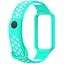 Ремешок DK для Xiaomi Amazfit Band 7 Silicone Sport Band Nike (mint / white) - миниатюра 2