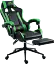 Геймерское кресло GT Racer черное с зеленым (X-2323 Black/Green) - миниатюра 4