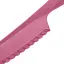 Пластиковий кухонний ніж для силіконового килимка крему, торта, тіста овочів і фруктів 30.5 см, Kitchette Рожевий 84454 - мініатюра 10
